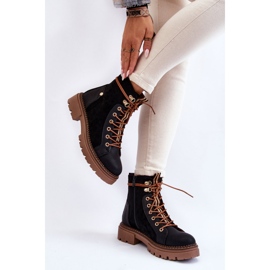 Botas trapera Modelo Alette 22BT35-5063 Negro - Step in style 1