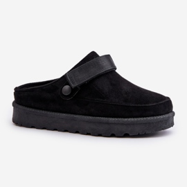 Step in style Pantuflas Modelo Azida YY-12 Negro - Pisa con estilo 2