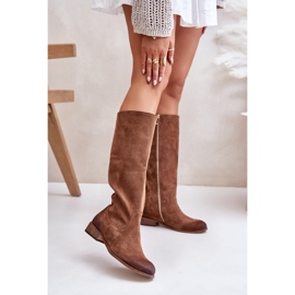 Step in style Botas Modelo Lewski 3616 Ante Marrón - Paso con estilo 1