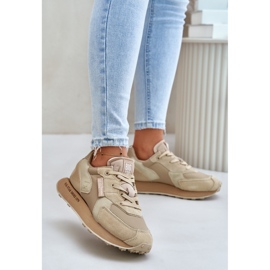 Deportivas plataforma Big Star Beige 1 Deportivas plataforma Big Star Beige 1