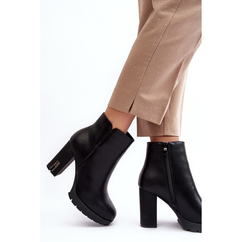 Botines de mujer Negro 2