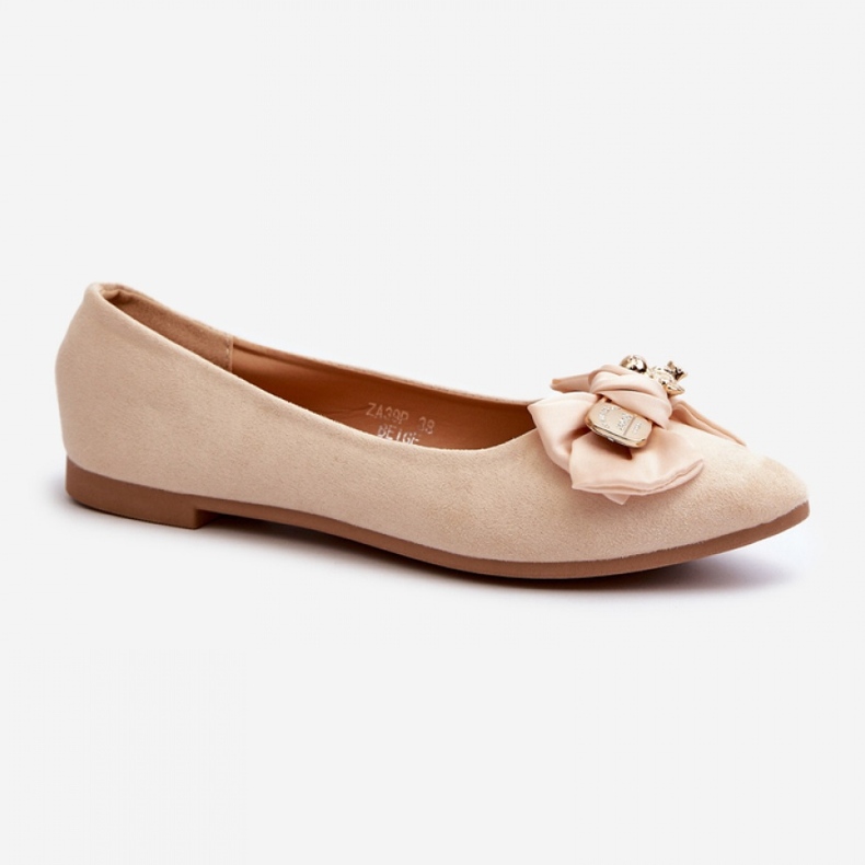 Step in style Bailarina Modelo Satris ZA39P Beige Claro - Pisa con estilo 2