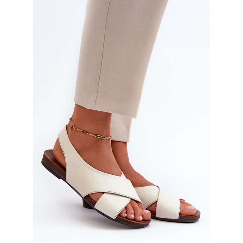 Step in style Sandalias Modelo Zazoo 40407 Beige Claro - Pisa con estilo 1