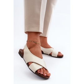 Step in style Sandalias Modelo Zazoo 40407 Beige Claro - Pisa con estilo 3