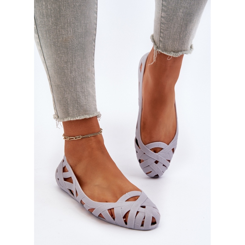 Bailarinas Modelo Salam BG161P Gris - Step in style 1