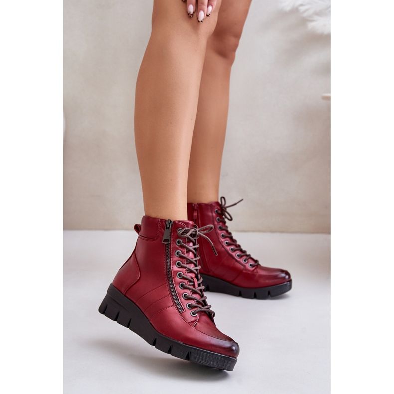 Step in style Botas Modelo Savindria RMR23109A-2 Rojo - Paso con estilo 1