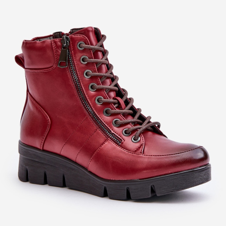 Step in style Botas Modelo Savindria RMR23109A-2 Rojo - Paso con estilo 2