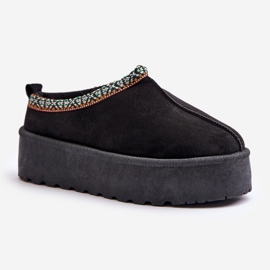 Step in style Pantuflas Modelo Neroma 877-1 Negro - Paso con estilo 2