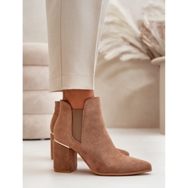 Step in style Botas Modelo Daivine YY-27 Marrón - Paso con estilo 3