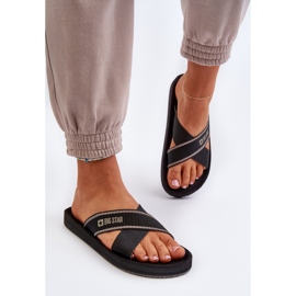 Chanclas de mujer Big Star Negro 2