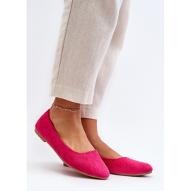 Bailarinas clásicas de mujer Fucsia rosado 1