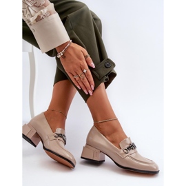 S.Barski Salón mujer charol beige 2