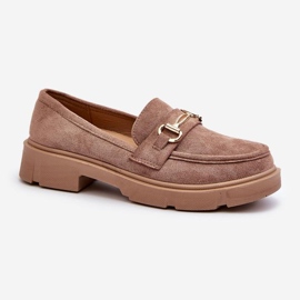 Step in style Mocasines Modelo Lighas F003 Marrón - Paso con estilo 2