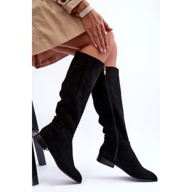 Step in style Botas Modelo Eelin MV318 Gamuza Negra - Paso con estilo negro 3