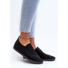 Zapatillas slip-on de mujer negras negro 1