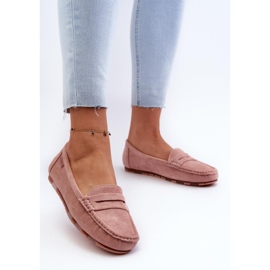 Mocasines de mujer Big Star Rosa rosado 2