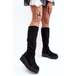 Step in style Modelo S.Barski HY53-8 Botas negras - Paso con estilo negro 1