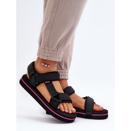 Sandalias de mujer Lee Cooper en color negro 1