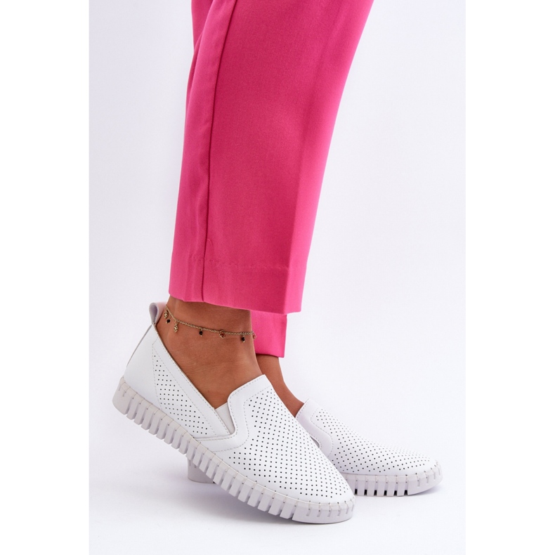 Vinceza Zapatos calados mujer Blanco 1