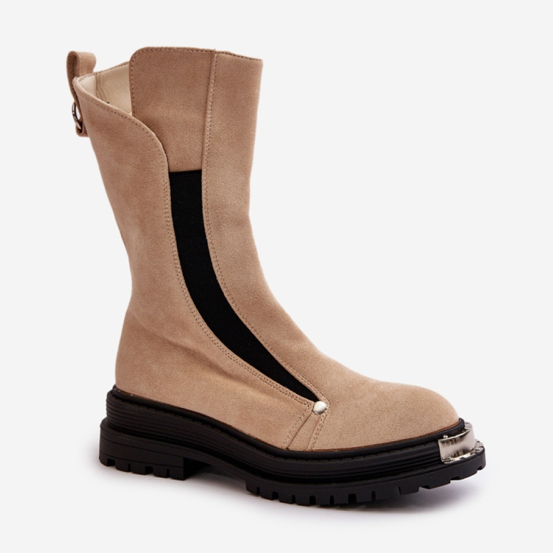 Step in style Botas Modelo Palimra NC1306 Beige Claro - Paso con estilo 2