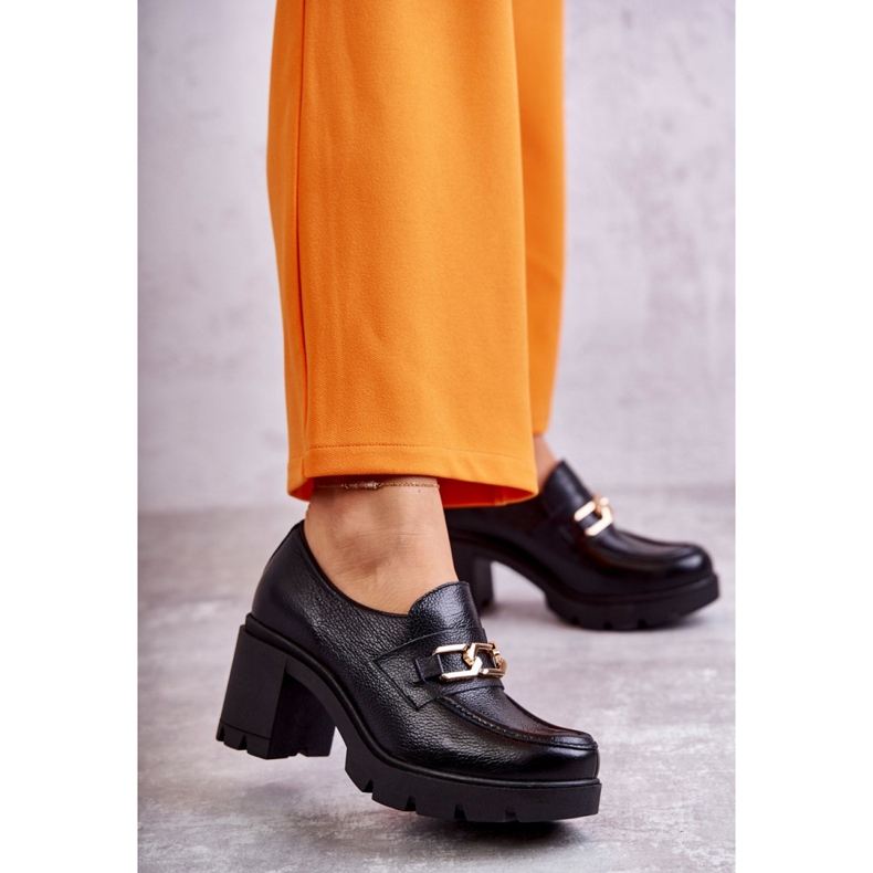 Step in style Zapatos Modelo Mikeyla 20115 Piel Negro - Paso con estilo beige 1