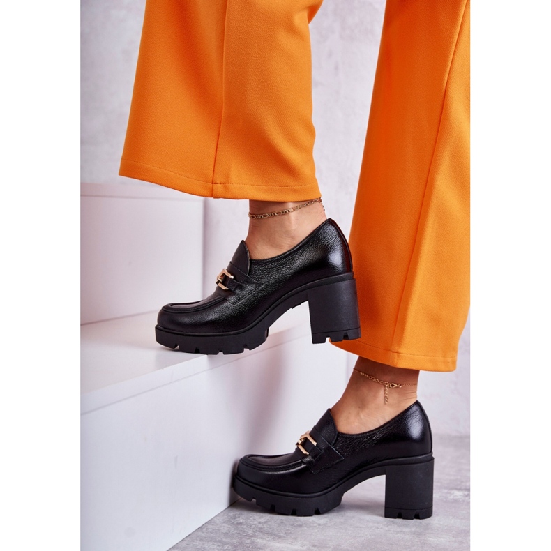 Step in style Zapatos Modelo Mikeyla 20115 Piel Negro - Paso con estilo beige 2