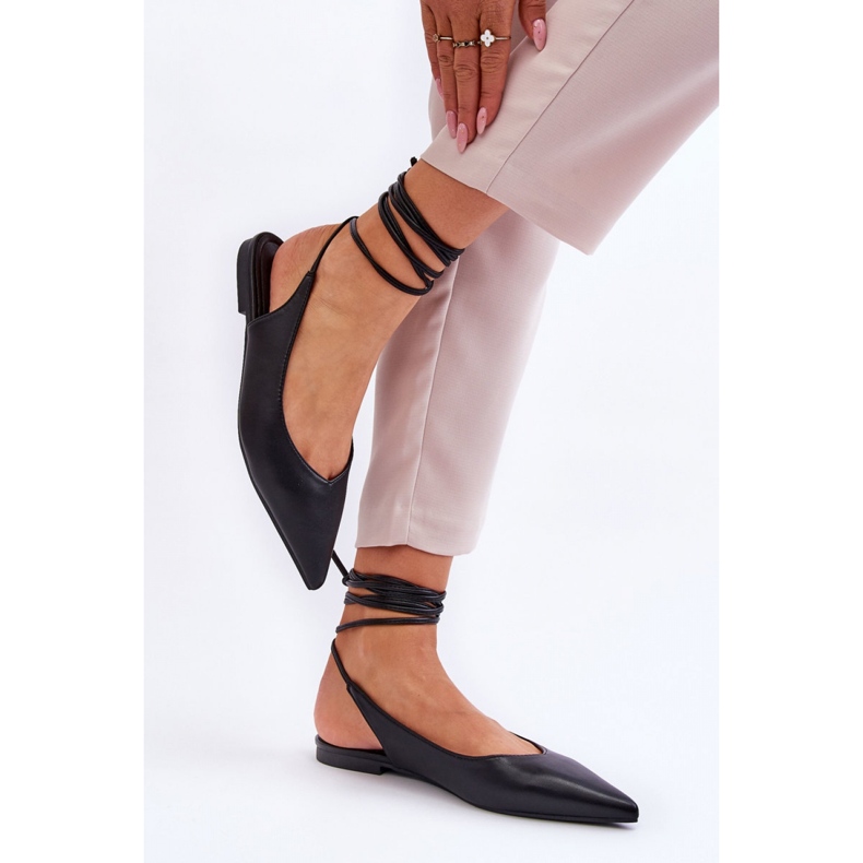 Step in style Bailarinas Modelo Turriso 2530-1 Negro - Paso con estilo 1
