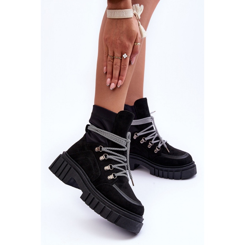 Step in style Botines Modelo Acorn 88-65 Ante Negro - Pisa con estilo 1 Step in style Botines Modelo Acorn 88-65 Ante Negro - Pisa con estilo 1