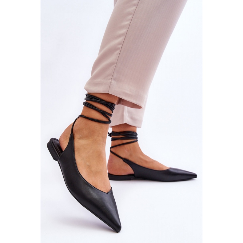 Step in style Bailarinas Modelo Turriso 2530-1 Negro - Paso con estilo 2