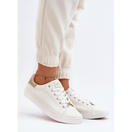NEWS Zapatillas blancas clásicas de mujer. blanco 1