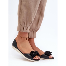 Seastar Bailarinas de Mujer de Goma con Lazo, Negro 1 Seastar Bailarinas de Mujer de Goma con Lazo, Negro 1