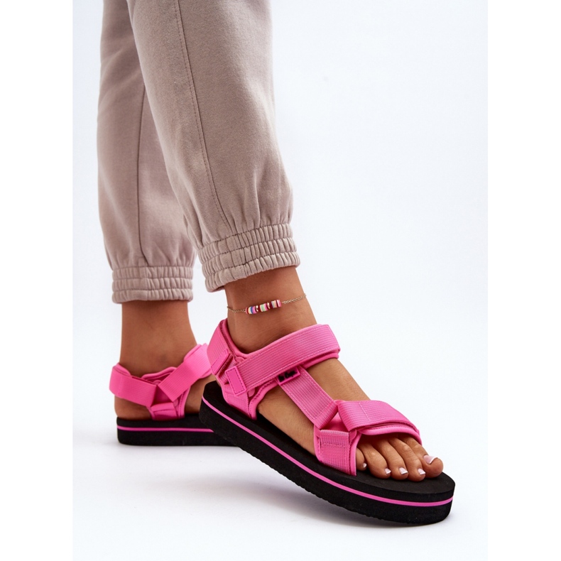 Step in style Sandalias Modelo Lee Cooper LCW-24-05-2750L Fucsia - Pisa con estilo rosado 1 Step in style Sandalias Modelo Lee Cooper LCW-24-05-2750L Fucsia - Pisa con estilo rosado 1