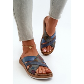 Step in style Sandalia Chanclas Modelo Inblu GS000052 Marino - Pisa con estilo 3