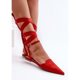 Bailarinas Modelo Ellesara JH265 Rojo - Step in style 2