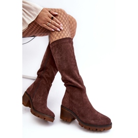 Step in style Botas Modelo Beveta D8130 Marrón Oscuro - Paso con estilo 3