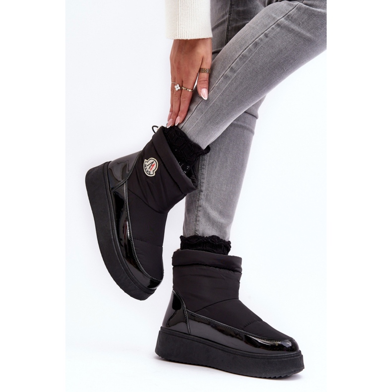 Step in style Botas de nieve Modelo Gattea HY852 Negro - Paso con estilo 1