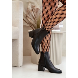 Step in style Botas Modelo Vinceza 77106 Piel Negra - Paso con estilo negro 2