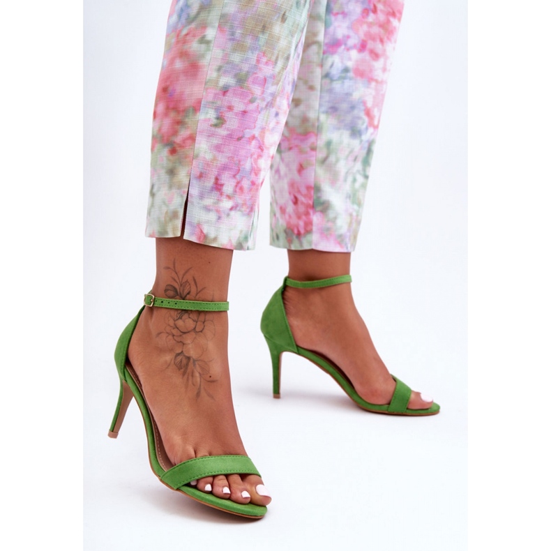 Step in style Sandalias Modelo Tossa LE0102P Verde - Pisa con estilo 2