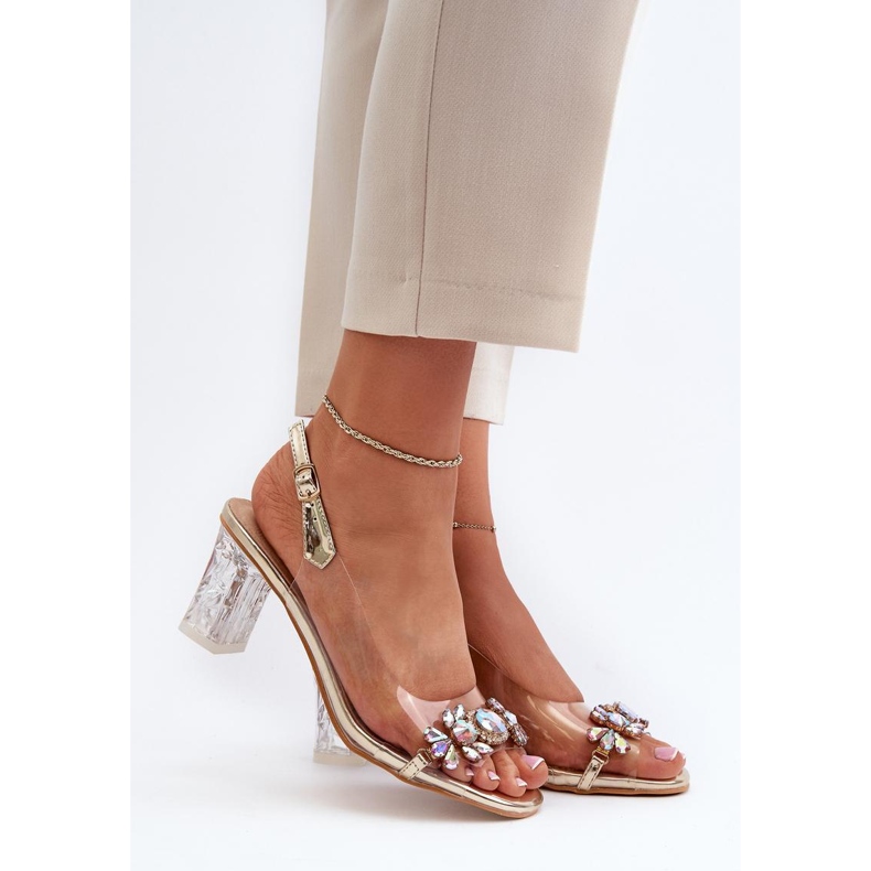 Step in style Sandalias Modelo Da MR38-444 Dorado - Pisa con estilo amarillo 1 Step in style Sandalias Modelo Da MR38-444 Dorado - Pisa con estilo amarillo 1