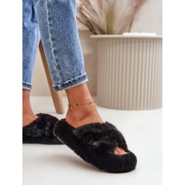 Step in style Pantuflas Modelo Lavitera WSL-188 Negro - Pisa con estilo 3