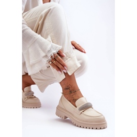 Step in style Mocasines Modelo Aricka 7961 Beige - Pisa con estilo 2