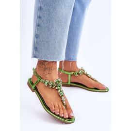 Step in style Sandalias Modelo Lenisa H8-291 Verde - Pisa con estilo 2