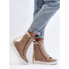 Step in style Zapatillas Modelo Zazoo 3081 Beige - Pisa con estilo 2