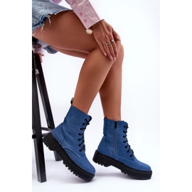 Step in style Botas de trabajo Modelo Teflorna CLS-270 Azul - Paso con estilo 1 Step in style Botas de trabajo Modelo Teflorna CLS-270 Azul - Paso con estilo 1