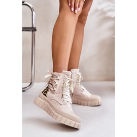 Step in style Botas Modelo Edidda 24BT26-7378 Beige Claro - Paso con estilo 1