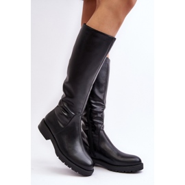 Step in style Botas Modelo Saraseini KZ541 Negro - Paso con estilo 1