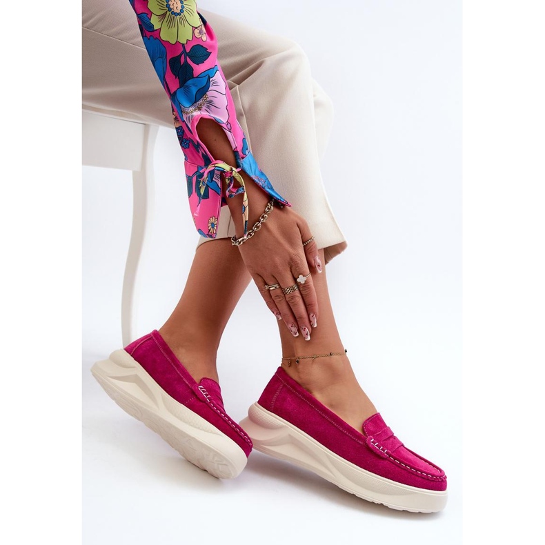 Step in style Mocasines Modelo Filidia 24PB18-6889 Fucsia - Paso con estilo rosa 1