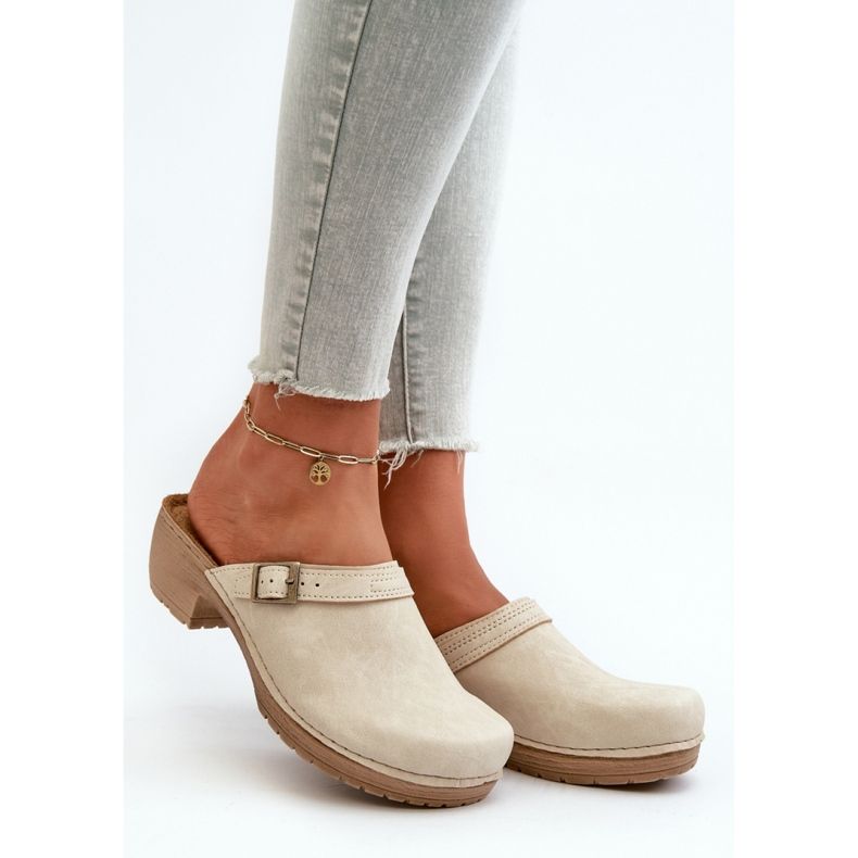 Step in style Sandalia Chanclas Modelo Inblu BL000004 Beige - Pisa con estilo 1