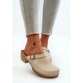 Step in style Sandalia Chanclas Modelo Inblu BL000004 Beige - Pisa con estilo 3