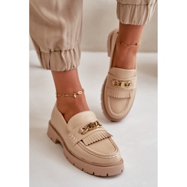Step in style Mocasines Modelo Zanita GQ8-010 Beige - Paso con estilo 3